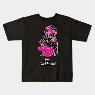 Just Goddessin' | Selflove Kids T-Shirt